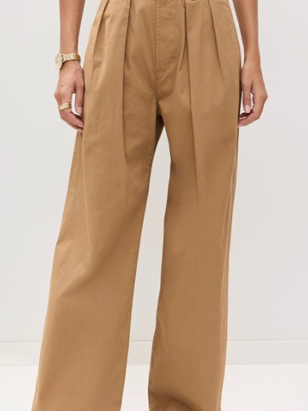 NWOT Citizens of Humanity Petra Pleated Trousers in Nano (Khaki) - 29